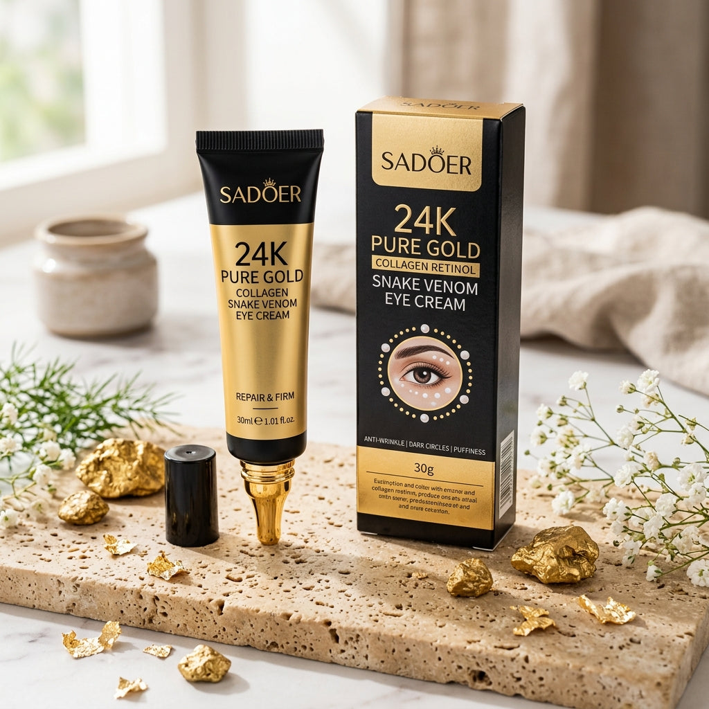Golden Eyes 24K — Contorno Hialurónico