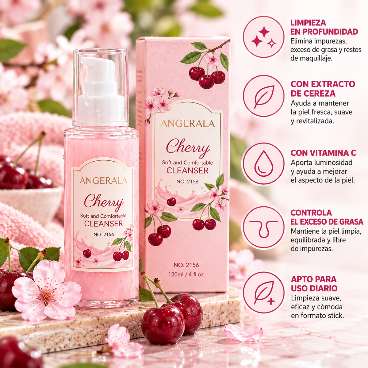 Cherry Clean — Limpiador de Cereza