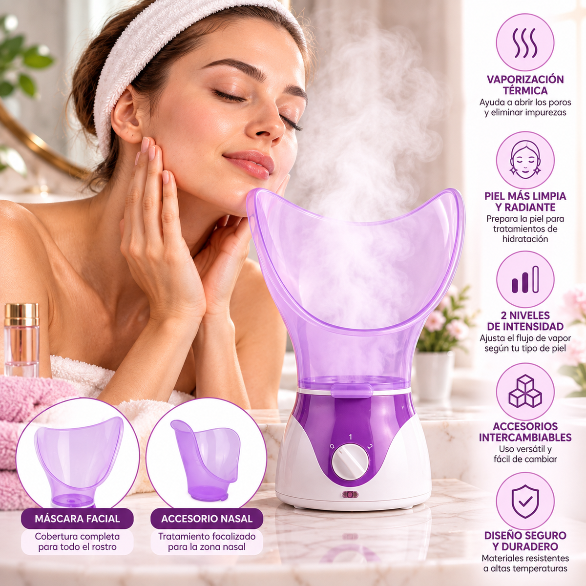 Vaporizador Facial