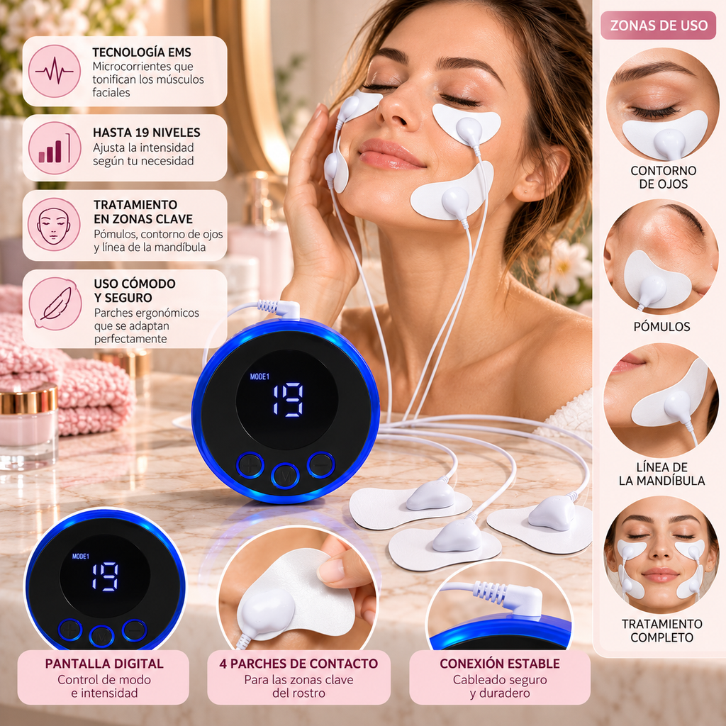 Masajeador Facial EMS
