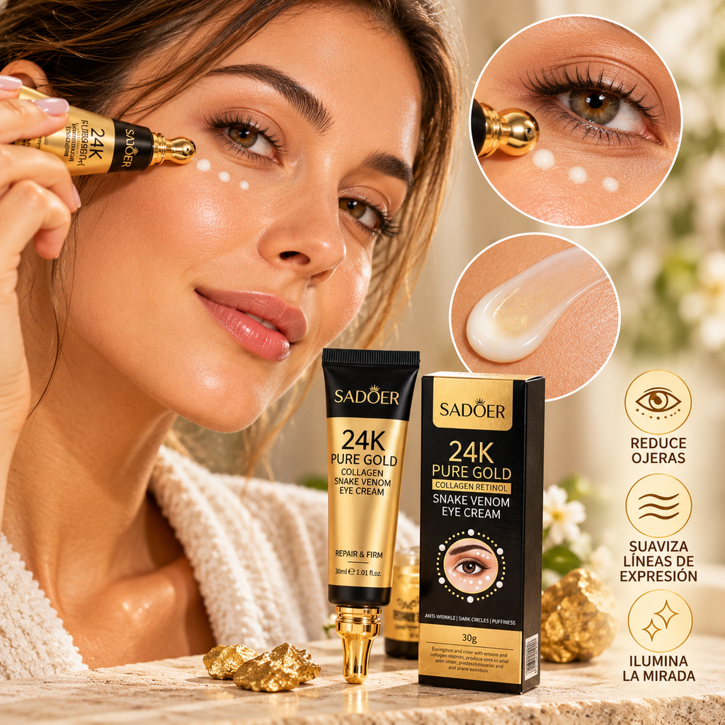 Golden Eyes 24K — Contorno Hialurónico